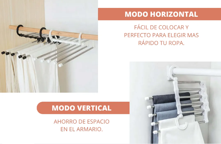 COLGADORES PARA PANTALÓN