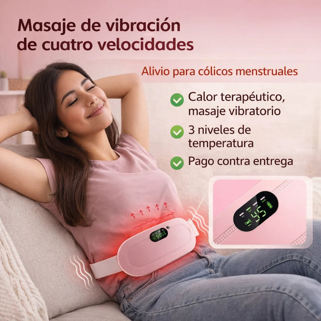 CINTURÓN TERMICO PARA COLICOS CON MASAJEADOR