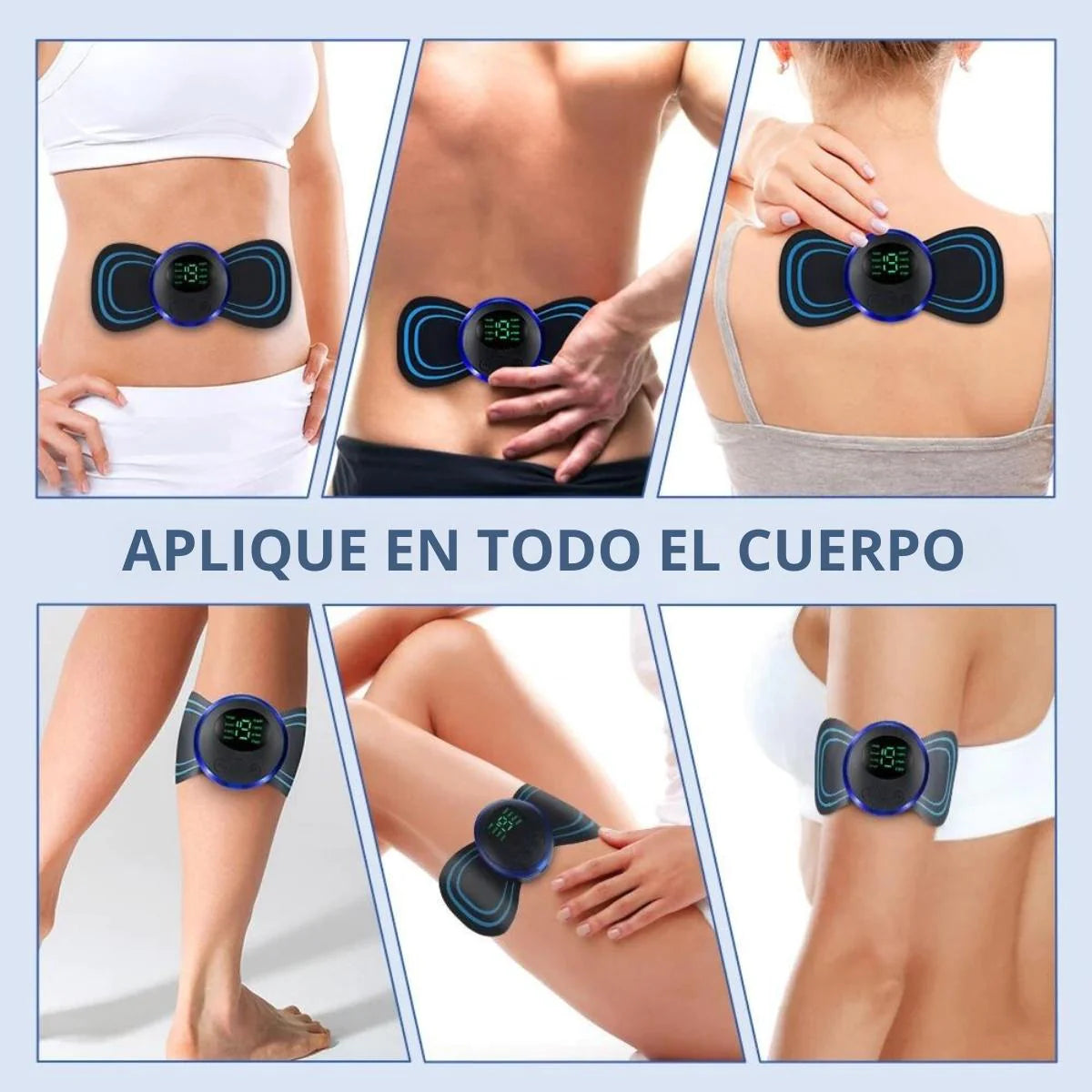 MiniMassager™ - Mini Masajeador de Pulso Eléctrico para Cuello Cervical, Espalda, Hombro