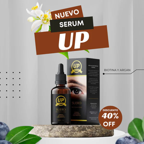 SERUM UP® Alargamiento de pestañas y cejas